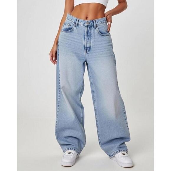 Denim - VTG Dr Martens Air Wair Jeans 34x34 Balloon Baggy Wide Leg Y2K Jnco Style USA